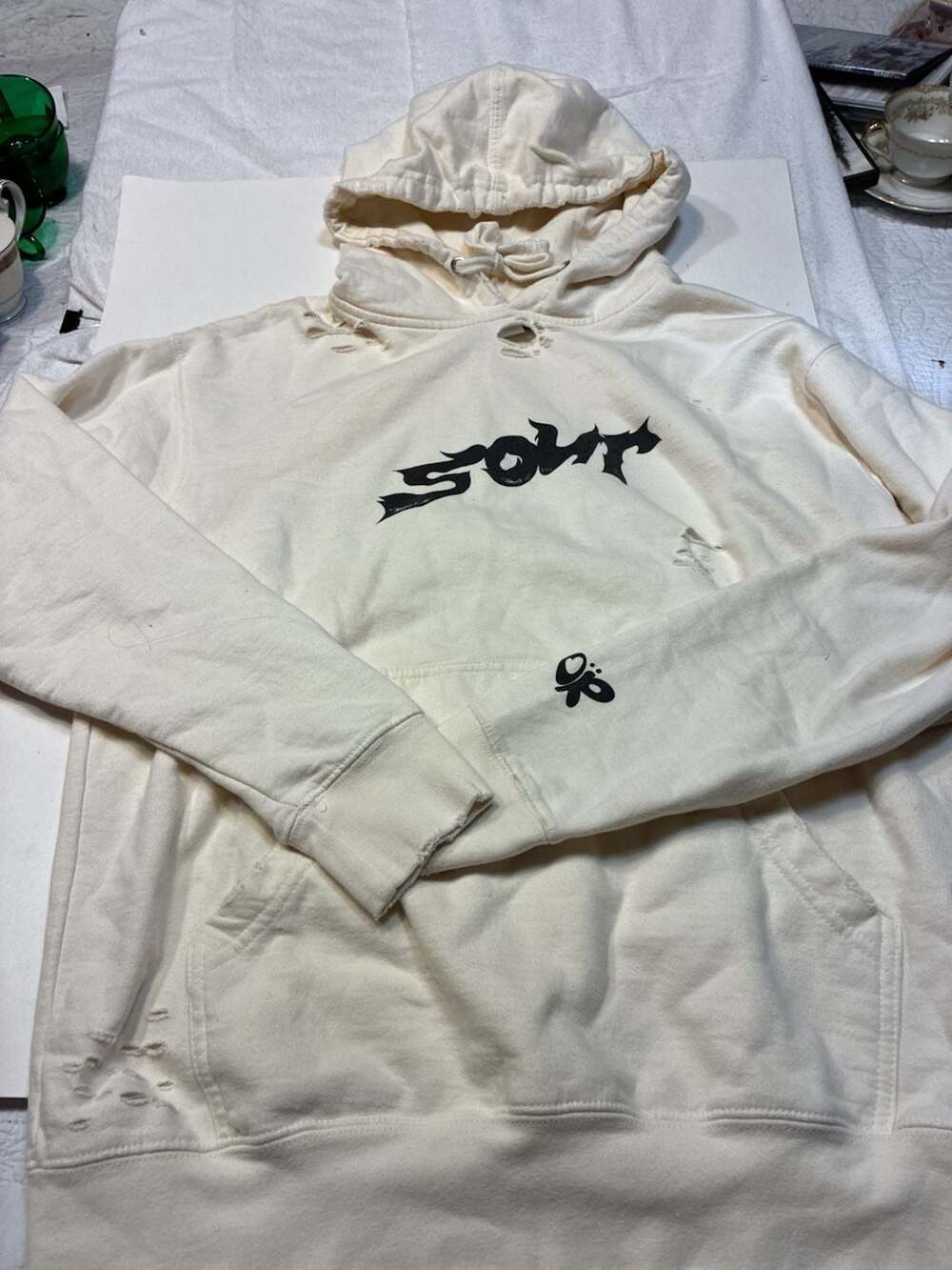 Olivia Rodrigo Sour Tour Distressed Hoodie